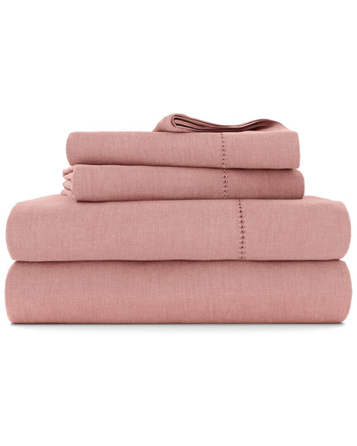 Rebecca Minkoff Soft Luxury Linen-blend 4pc Sheet Set
