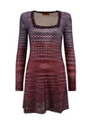 MISSONI VISCOSE DRESS WITH ALL-OVER SEQUINS