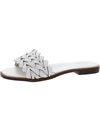 Naturalizer Fernanda Womens Embellished Slip-on Slide Sandals In Multi