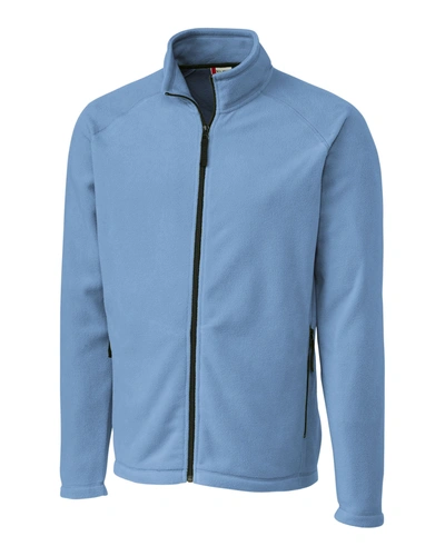 Clique Men's Summit Full Zip Microfleece Jacket In Blue