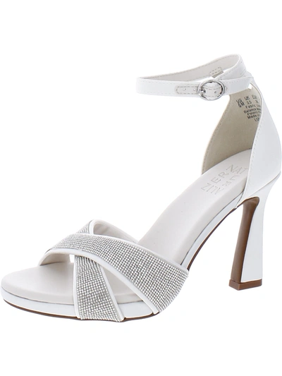 Naturalizer Liz Beth 2 Womens Open Toe Ankle Strap Heels In Multi