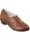 Easy Spirit Daisie Womens Leather Slip-on Loafers In Green