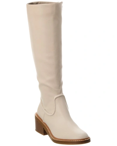 Steven By Steve Madden Calda Knee-high Boot In White