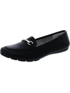 Cliffs By White Mountain Glowing Womens Cushioned Footbed Faux Leather Loafers In Multi
