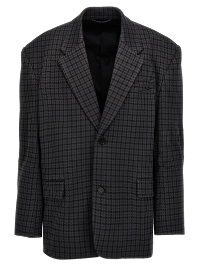 Balenciaga Blazer Jacket In Grey
