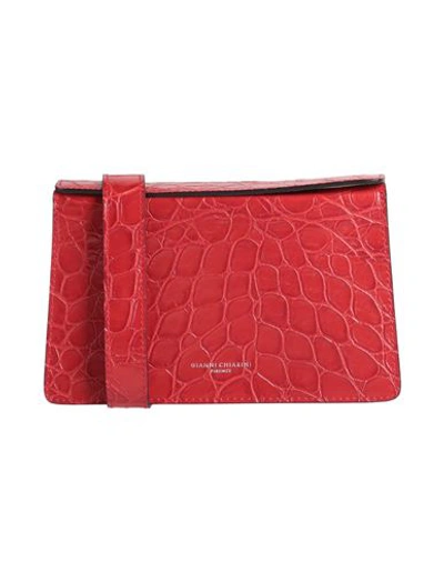 Gianni Chiarini Woman Cross-body Bag Red Size - Soft Leather