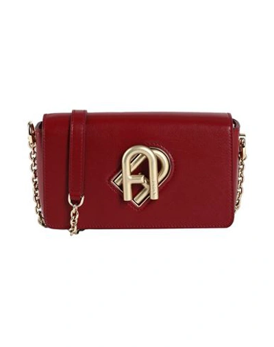 Furla Woman Cross-body Bag Burgundy Size - Soft Leather In Red
