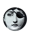 FORNASETTI FORNASETTI TEMA E VARIAZIONI N°1 SMALL OBJECT FOR HOME BLACK SIZE - PORCELAIN
