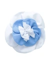 Aletta Toddler Girl Brooch Azure Size - Cotton In Blue