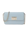 Furla 1927 Mini Crossbody Woman Cross-body Bag Sky Blue Size - Soft Leather