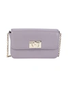 Furla 1927 Mini Crossbody Woman Cross-body Bag Lilac Size - Soft Leather In Purple