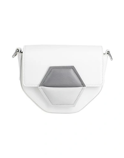 Vic Matie Vic Matiē Woman Cross-body Bag Off White Size - Soft Leather