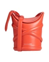 Alexander Mcqueen Woman Cross-body Bag Orange Size - Soft Leather