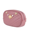 Vicolo Woman Bum Bag Pastel Pink Size - Soft Leather