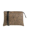 Gum Design Woman Cross-body Bag Camel Size - Recycled Pvc In Beige