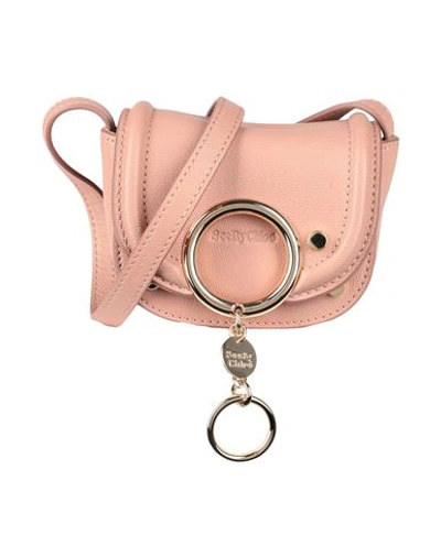 See By Chloé Woman Cross-body Bag Blush Size - Bovine Leather In Pink