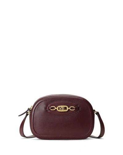 Lauren Ralph Lauren Crossbody Bags  Woman In Burgundy