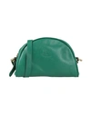 Il Bisonte Woman Cross-body Bag Emerald Green Size - Soft Leather
