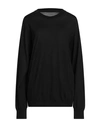Maison Margiela Woman Sweater Black Size Xl Wool, Cotton