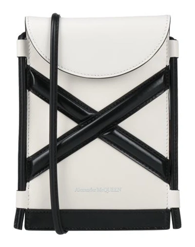 Alexander Mcqueen Woman Cross-body Bag White Size - Soft Leather