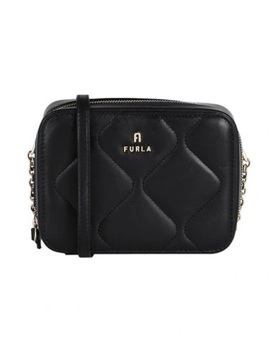 Furla Woman Cross-body Bag Black Size - Sheepskin