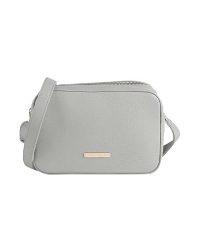 Tuscany Leather Woman Cross-body Bag Light Grey Size - Soft Leather