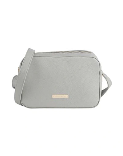 Tuscany Leather Woman Cross-body Bag Light Grey Size - Soft Leather In Grey