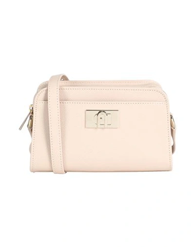 Furla Woman Cross-body Bag Blush Size - Soft Leather In Pink