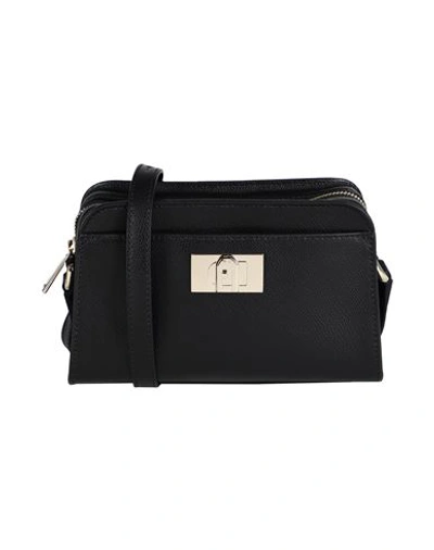 Furla Woman Cross-body Bag Black Size - Soft Leather