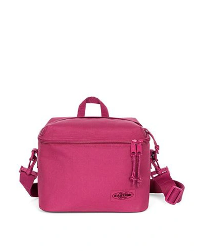 Eastpak Double Lunch Woman Cross-body Bag Magenta Size - Polyester In Brown