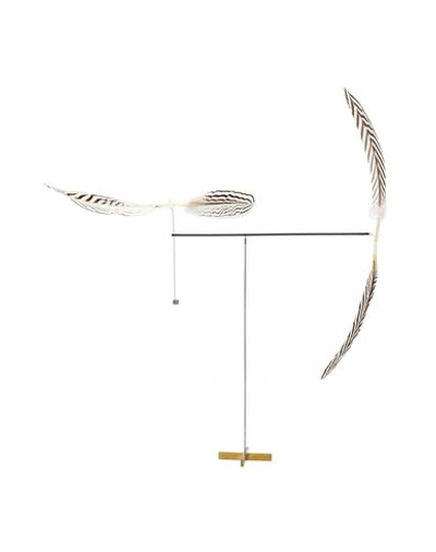 L'atelier D'exercices Feathered Mobile Small Object For Home (-) Size - Steel In Metallic