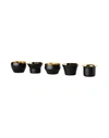 Skultuna 1607 Kin Small Object For Home Black Size - Brass