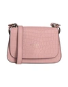 Visone Woman Cross-body Bag Pink Size - Calfskin