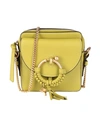 SEE BY CHLOÉ SEE BY CHLOÉ WOMAN CROSS-BODY BAG ACID GREEN SIZE - BOVINE LEATHER