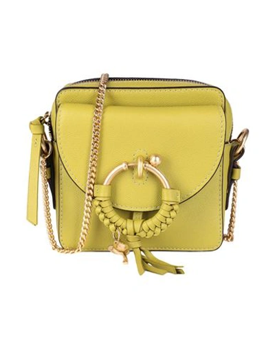 See By Chloé Woman Cross-body Bag Acid Green Size - Bovine Leather