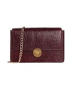 Visone Woman Cross-body Bag Burgundy Size - Soft Leather In Red