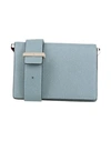 Valextra Woman Cross-body Bag Pastel Blue Size - Calfskin