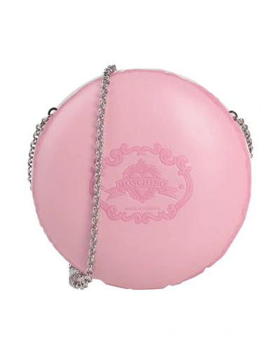Moschino Woman Cross-body Bag Pink Size - Soft Leather