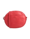 Il Bisonte Woman Cross-body Bag Brick Red Size - Soft Leather