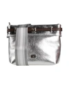 Rodier Woman Cross-body Bag Silver Size - Pvc - Polyvinyl Chloride