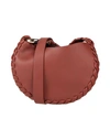 Chloé Woman Cross-body Bag Brown Size - Calfskin