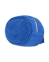 Vicolo Woman Bum Bag Blue Size - Soft Leather