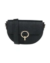 Ab Asia Bellucci Woman Cross-body Bag Black Size - Soft Leather