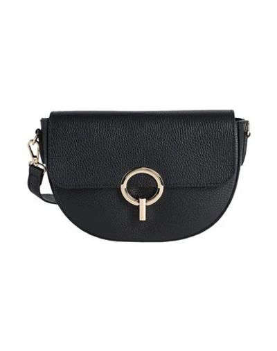 Tuscany Leather Woman Cross-body Bag Black Size - Soft Leather