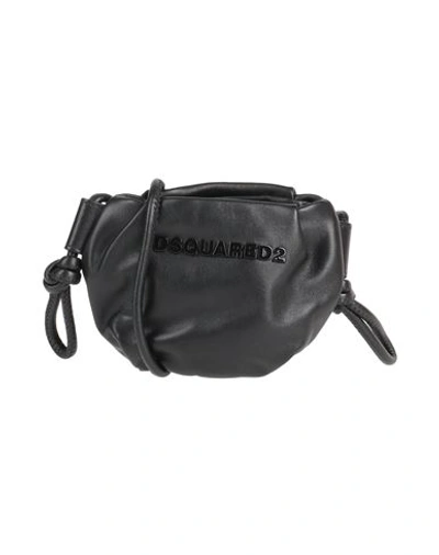 Dsquared2 Woman Cross-body Bag Black Size - Soft Leather