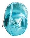 Jw Anderson Woman Cross-body Bag Azure Size - Soft Leather In Blue