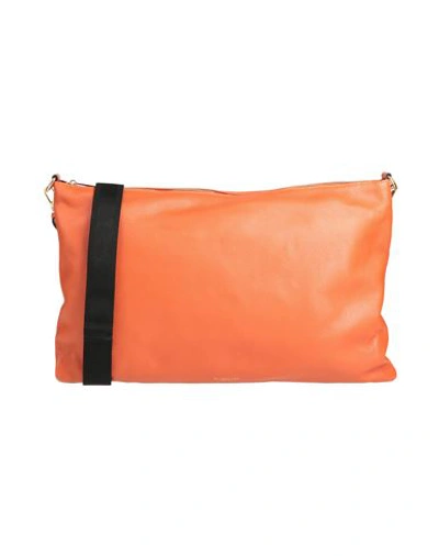 My-best Bags Woman Cross-body Bag Orange Size - Soft Leather