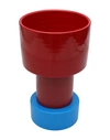 Post Design Rovere Small Object For Home Red Size - Ceramic In Red