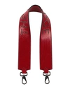 The Bridge Woman Bag Strap Burgundy Size - Soft Leather In Red