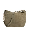 Laura Di Maggio Woman Cross-body Bag Military Green Size - Soft Leather